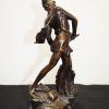 Estatua dama de bronce - Imagen 6